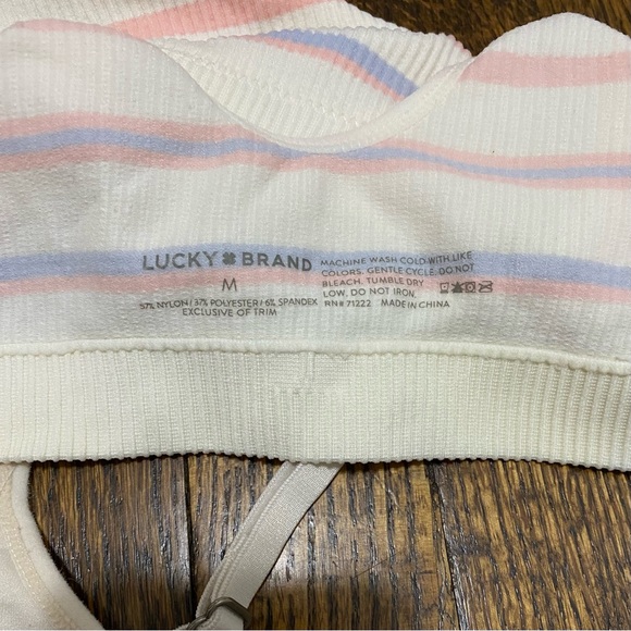 EUC Lucky Brand ribbed bralette bundle - Picture 6 of 6